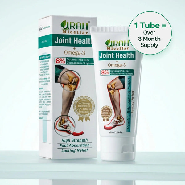 [Single Pack: 3-Month Supply] URAH Joint Health Omega-3 Micellar Cream My Store