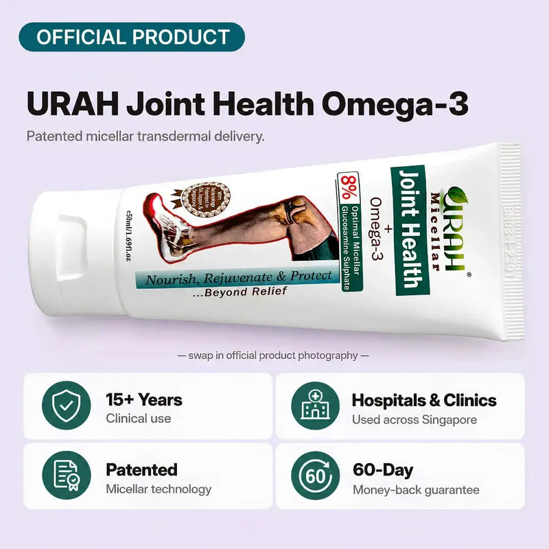 [Single Pack: 3-Month Supply] URAH Joint Health Omega-3 Micellar Cream My Store