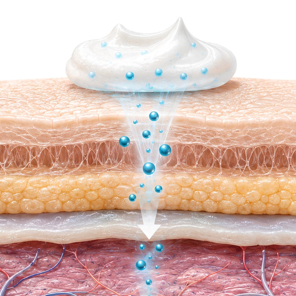 Micellar carriers take glucosamine across the skin barrier.