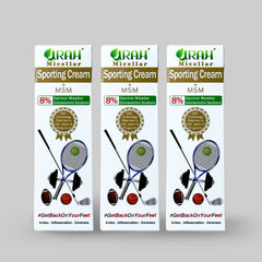 [TRIPLE PACK] Sporting Cream + MSM
