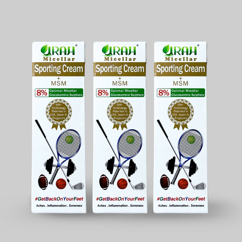 [TRIPLE PACK] Sporting Cream + MSM